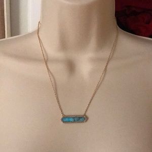 Vera Bradley blue stone necklace
